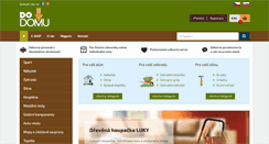 Desktop Screenshot of do-domu.cz
